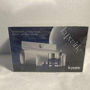 La Prairie Overnight Lifting Facial Gift Set Sealed Skin Caviar Cream Mask
